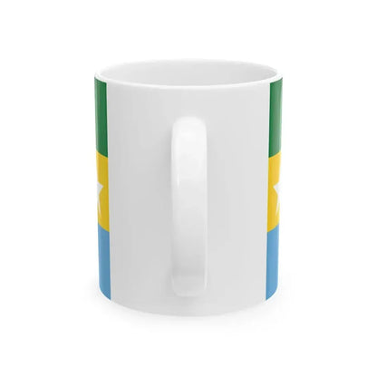 Flag of Catamayo (Ecuador) White Coffee Mug - Go Mug Yourself