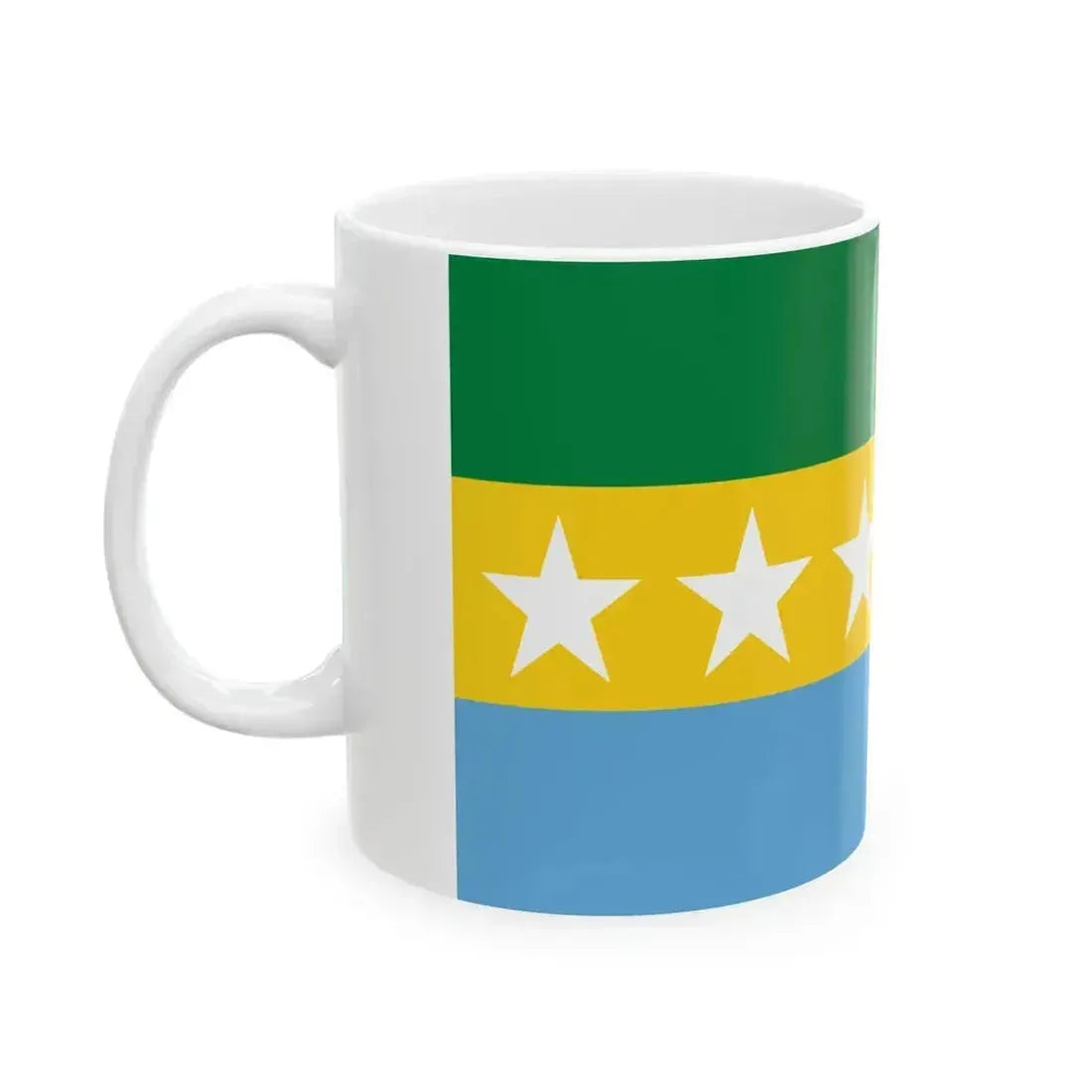 Flag of Catamayo (Ecuador) White Coffee Mug - Go Mug Yourself
