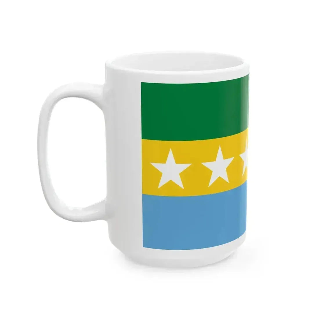 Flag of Catamayo (Ecuador) White Coffee Mug - Go Mug Yourself