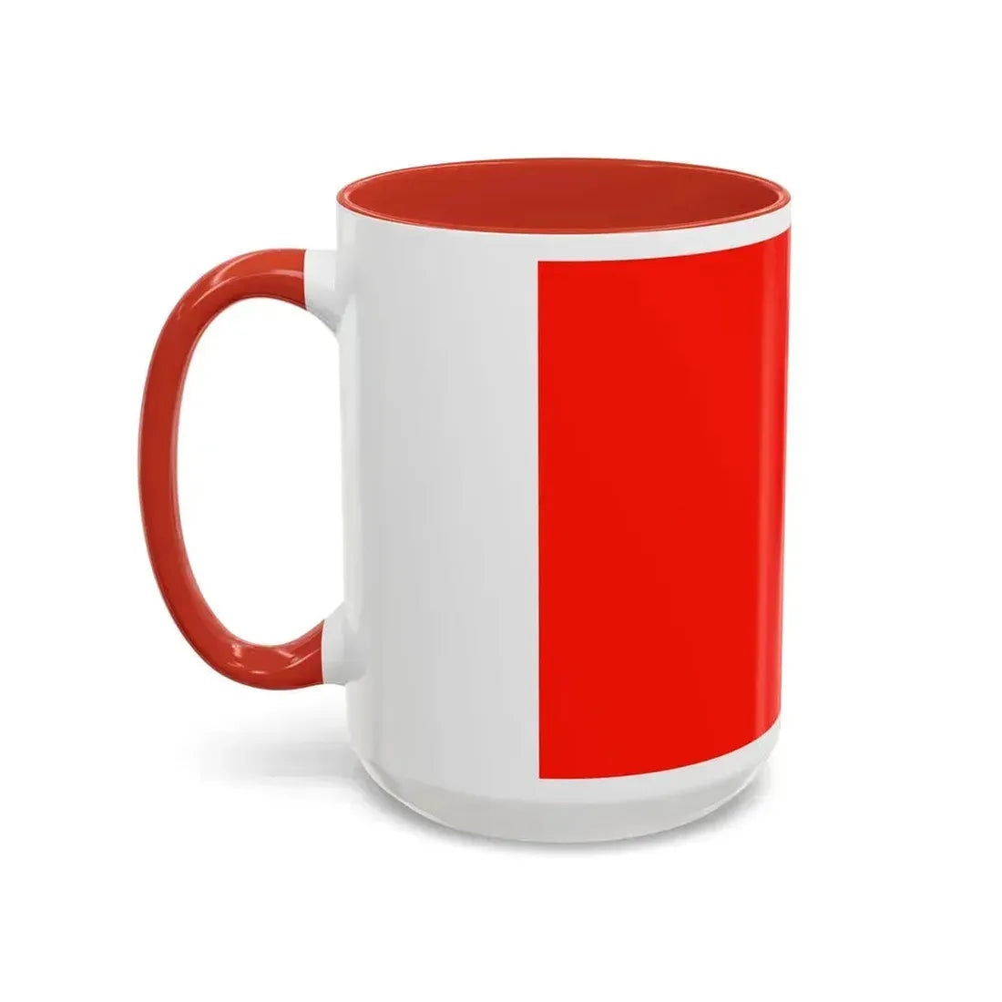 Flag of Catania Italy - Accent Coffee Mug - Go Mug Yourself