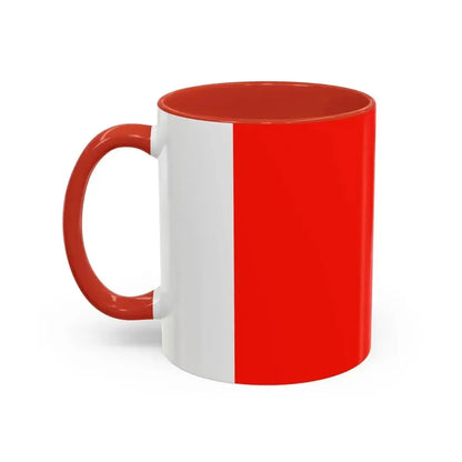 Flag of Catania Italy - Accent Coffee Mug - Go Mug Yourself