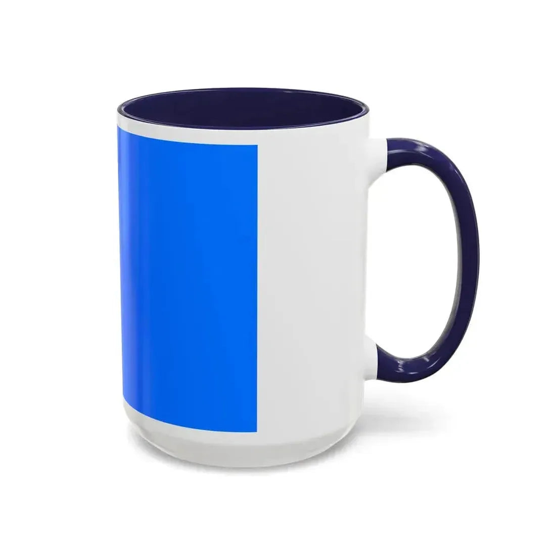 Flag of Catania Italy - Accent Coffee Mug - Go Mug Yourself