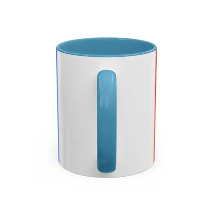 Flag of Catania Italy - Accent Coffee Mug - Go Mug Yourself