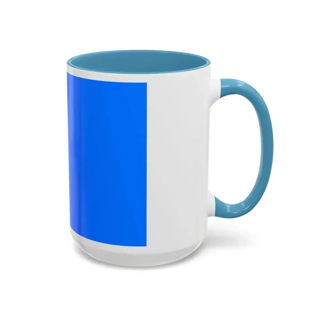 Flag of Catania Italy - Accent Coffee Mug - Go Mug Yourself