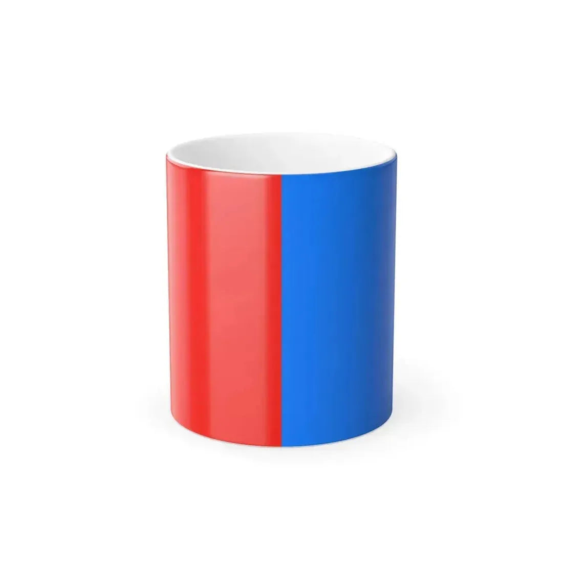 Flag of Catania Italy - Color Changing Coffee Mug 11oz - Go Mug Yourself