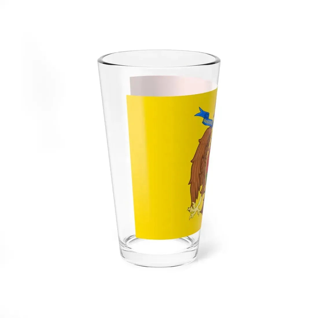 Flag of Catanzaro (Italy) Pint Glass 16oz - Go Mug Yourself