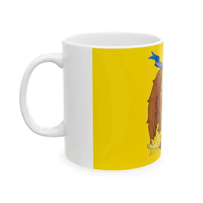 Flag of Catanzaro (Italy) White Coffee Mug - Go Mug Yourself