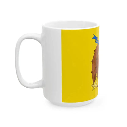 Flag of Catanzaro (Italy) White Coffee Mug - Go Mug Yourself