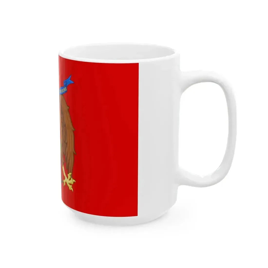 Flag of Catanzaro (Italy) White Coffee Mug - Go Mug Yourself
