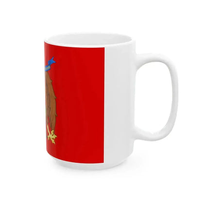 Flag of Catanzaro (Italy) White Coffee Mug - Go Mug Yourself