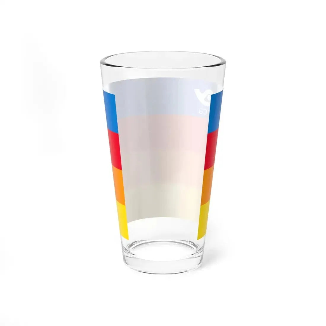 Flag of Cattolica (Italy) Pint Glass 16oz - Go Mug Yourself