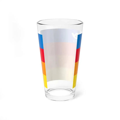 Flag of Cattolica (Italy) Pint Glass 16oz - Go Mug Yourself