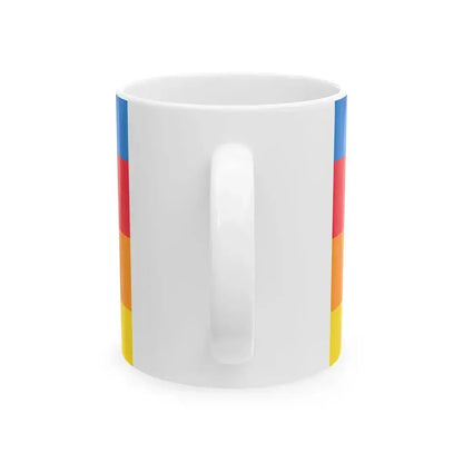 Flag of Cattolica (Italy) White Coffee Mug - Go Mug Yourself