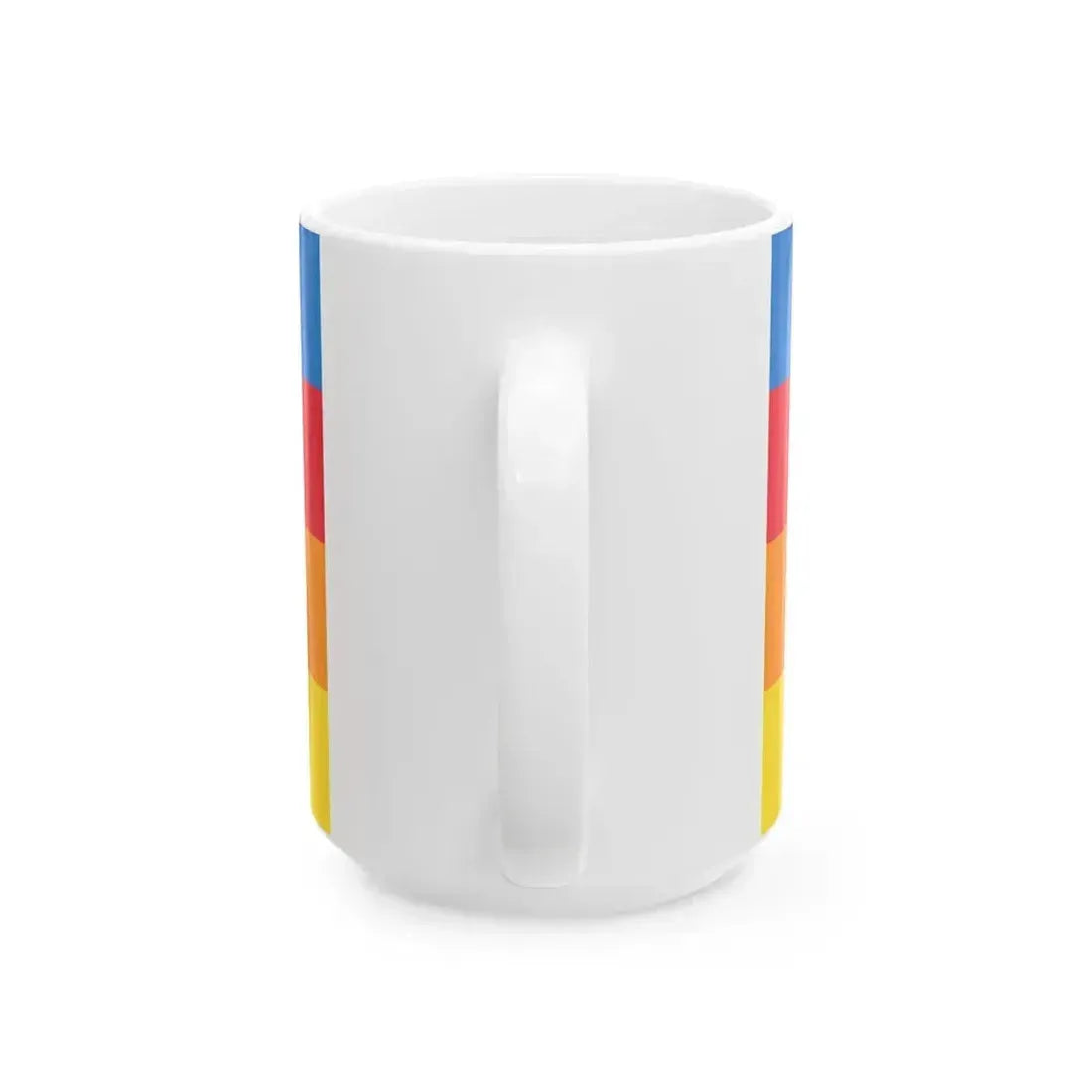 Flag of Cattolica (Italy) White Coffee Mug - Go Mug Yourself