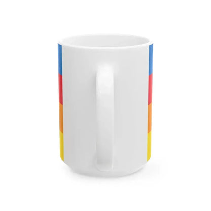 Flag of Cattolica (Italy) White Coffee Mug - Go Mug Yourself