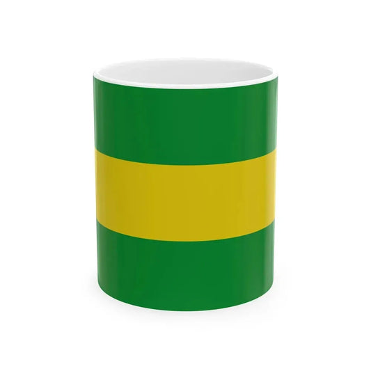 Flag of Cauca (Colombia) White Coffee Mug 11oz - Go Mug Yourself