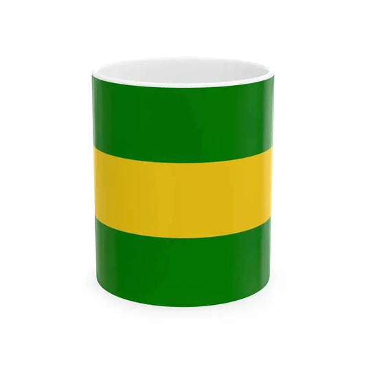Flag of Cauca Department (Colombia) White Coffee Mug 11oz - Go Mug Yourself