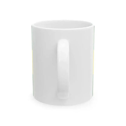 Flag of Cauca Department (Colombia) White Coffee Mug - Go Mug Yourself
