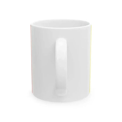 Flag of Cava de Tirreni (Italy) White Coffee Mug - Go Mug Yourself