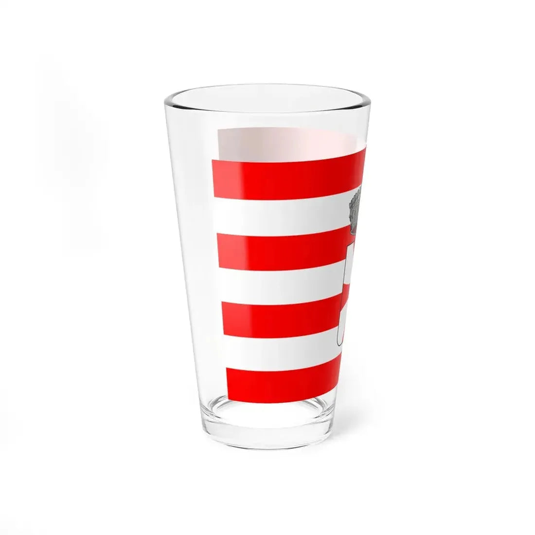 Flag of Cavalese (Italy) Pint Glass 16oz - Go Mug Yourself
