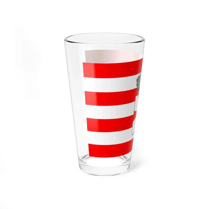 Flag of Cavalese (Italy) Pint Glass 16oz - Go Mug Yourself
