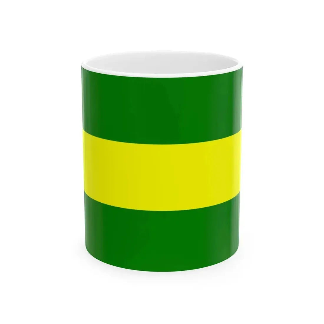 Flag of Cayambe (Ecuador) White Coffee Mug 11oz - Go Mug Yourself