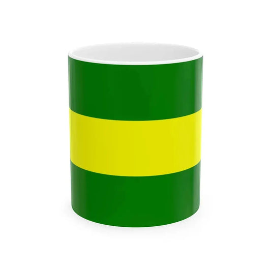 Flag of Cayambe (Ecuador) White Coffee Mug 11oz - Go Mug Yourself