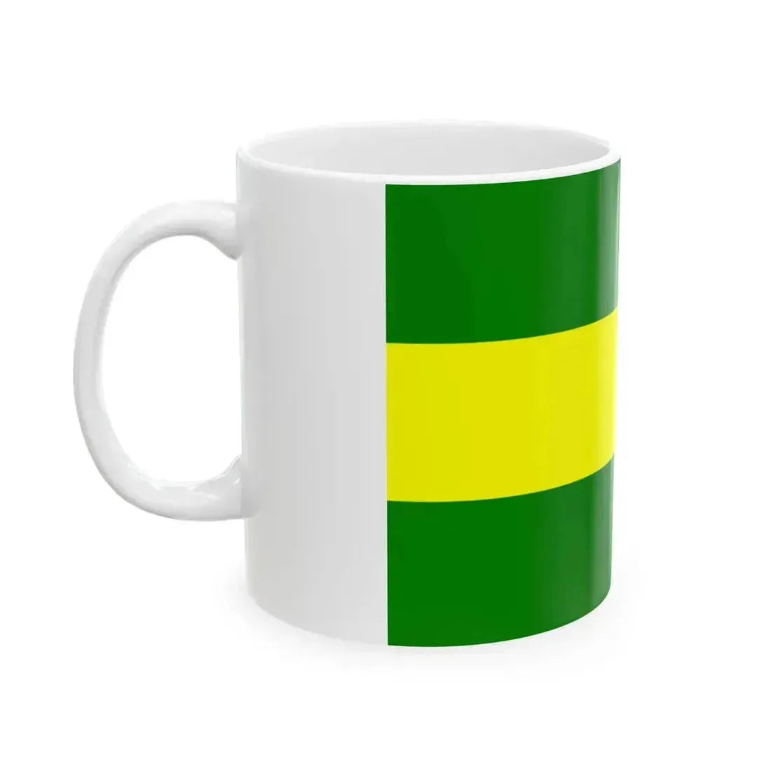 Flag of Cayambe (Ecuador) White Coffee Mug - Go Mug Yourself