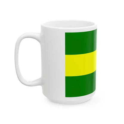 Flag of Cayambe (Ecuador) White Coffee Mug - Go Mug Yourself