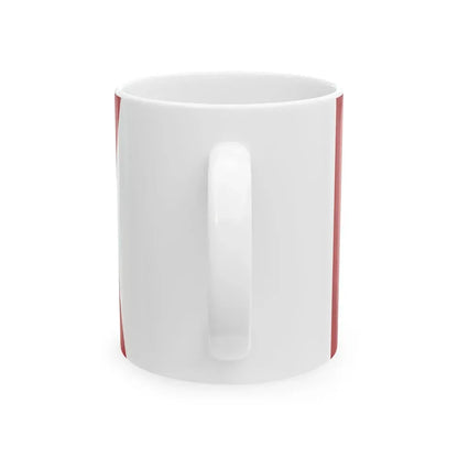 Flag of Cedar City Utah 2010-2023 (United States) White Coffee Mug - Go Mug Yourself