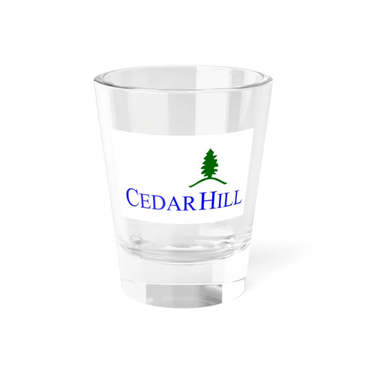 Flag of Cedar Hill Texas (United States) Shot Glass 1.5oz 1.5oz - Go Mug Yourself