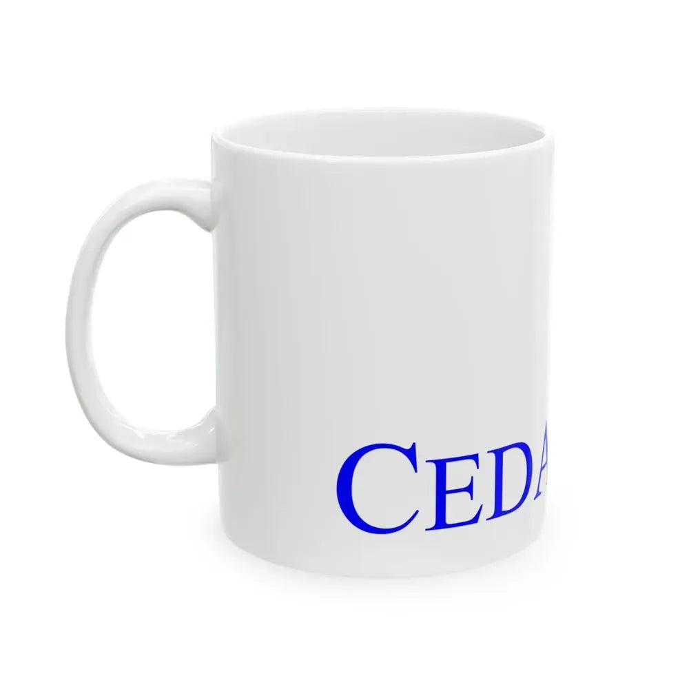 Flag of Cedar Hill Texas (United States) White Coffee Mug - Go Mug Yourself