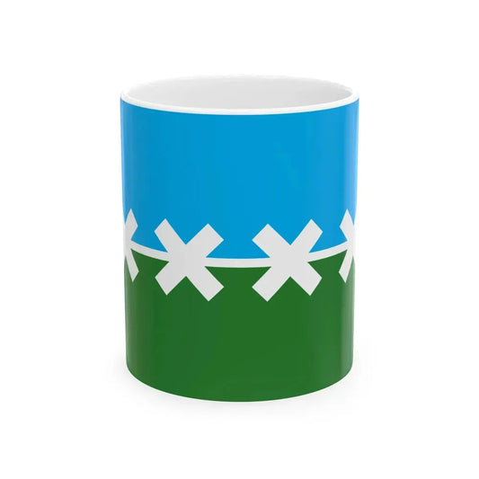 Flag of Cedar Park Texas 2016-2019 (United States) White Coffee Mug 11oz - Go Mug Yourself