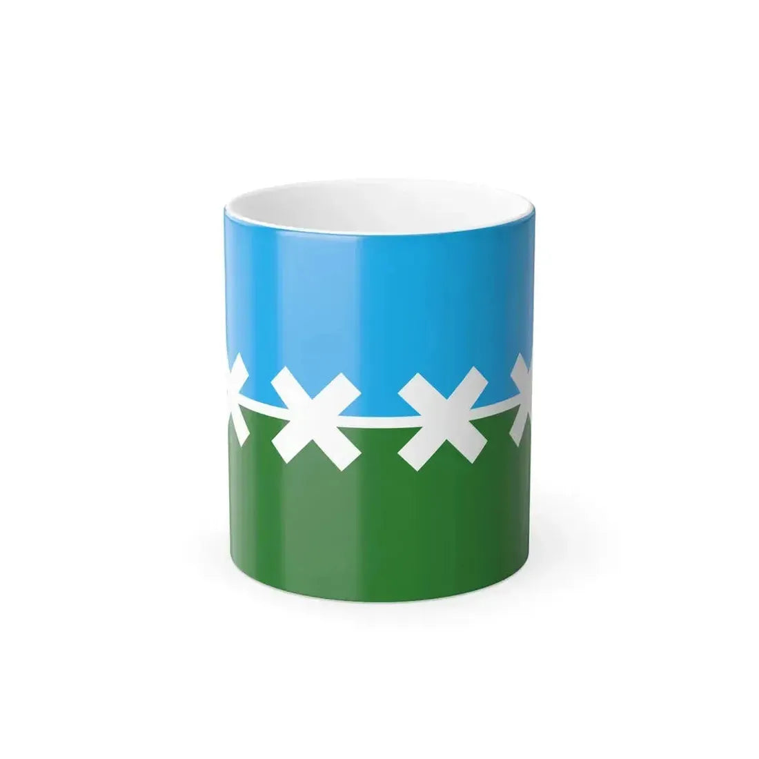 Flag of Cedar Park, Texas - Color Changing Coffee Mug 11oz - Go Mug Yourself