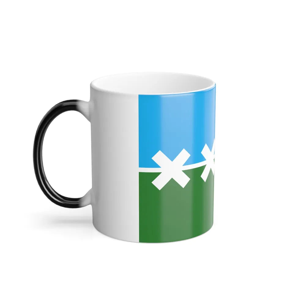 Flag of Cedar Park, Texas - Color Changing Coffee Mug-Go Mug Yourself