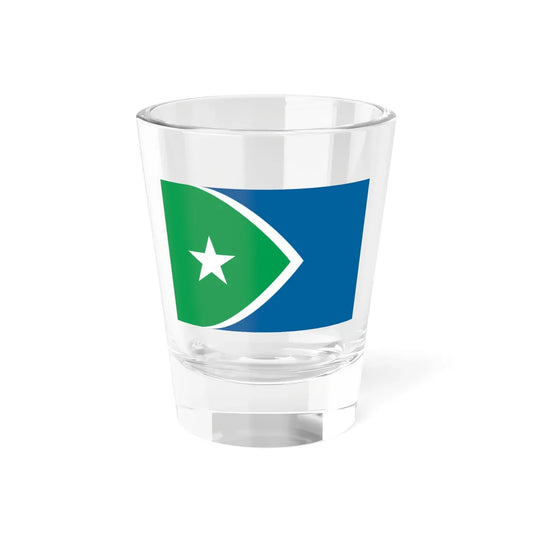 Flag of Cedar Rapids Iowa (United States) Shot Glass 1.5oz 1.5oz - Go Mug Yourself