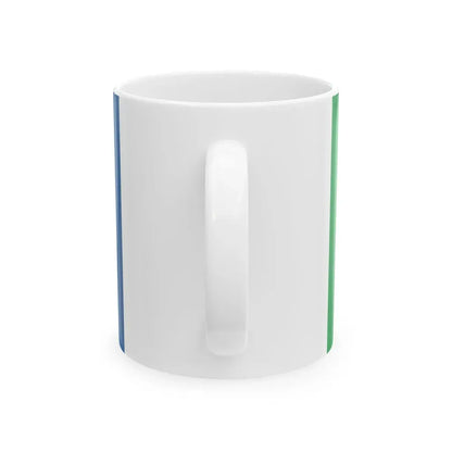 Flag of Cedar Rapids Iowa (United States) White Coffee Mug - Go Mug Yourself
