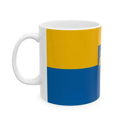Flag of Celldomolk (Hungary) White Coffee Mug - Go Mug Yourself
