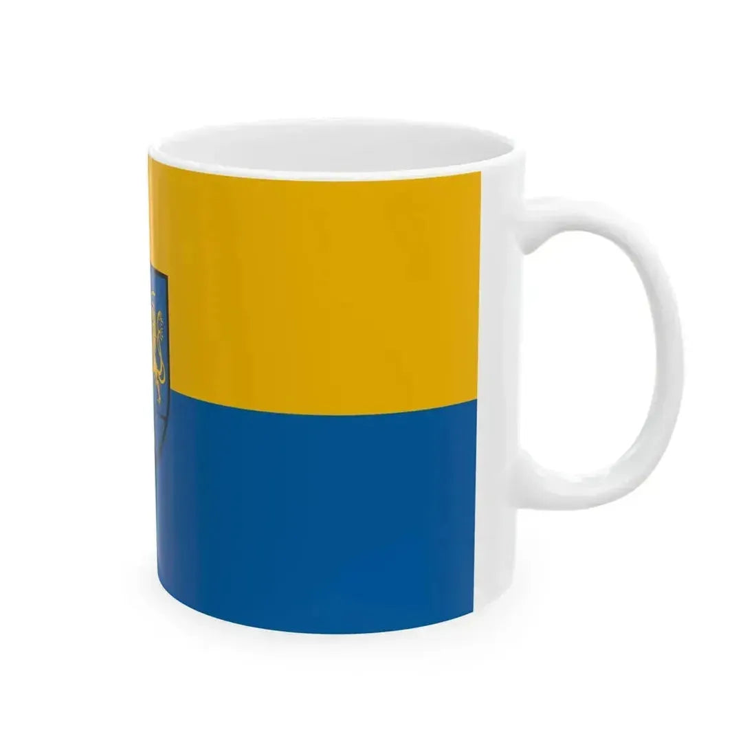 Flag of Celldomolk (Hungary) White Coffee Mug - Go Mug Yourself