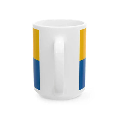 Flag of Celldomolk (Hungary) White Coffee Mug - Go Mug Yourself