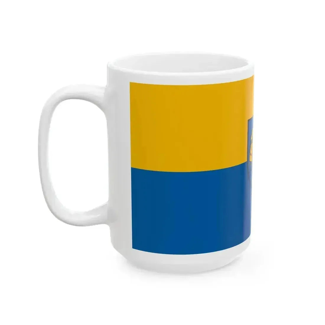 Flag of Celldomolk (Hungary) White Coffee Mug - Go Mug Yourself