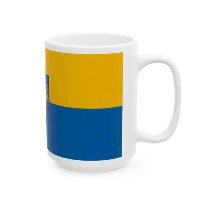 Flag of Celldomolk (Hungary) White Coffee Mug - Go Mug Yourself