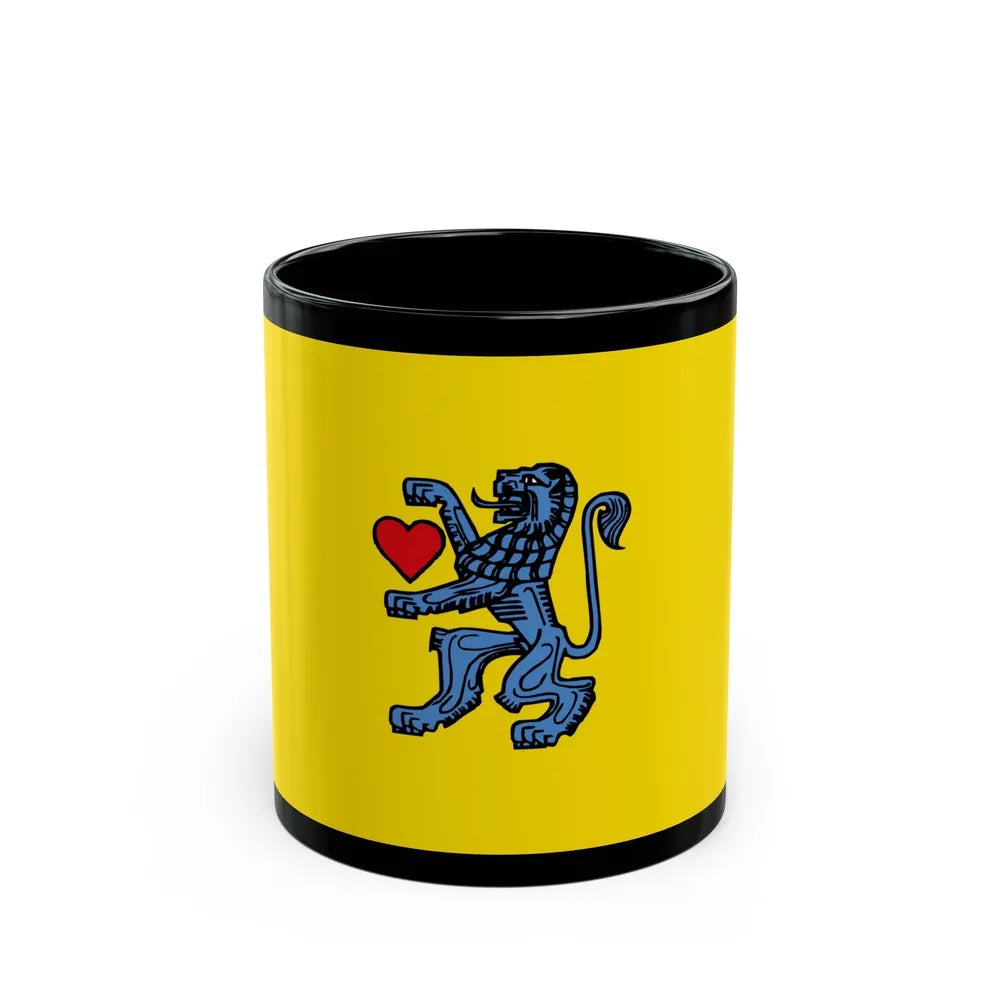 Flag of Celle Germany - Black Coffee Mug-11oz-Go Mug Yourself