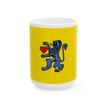 Flag of Celle Germany - White Coffee Mug 15oz - Go Mug Yourself