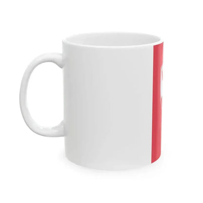 Flag of Centar Municipality North Macedonia (North Macedonia) White Coffee Mug - Go Mug Yourself