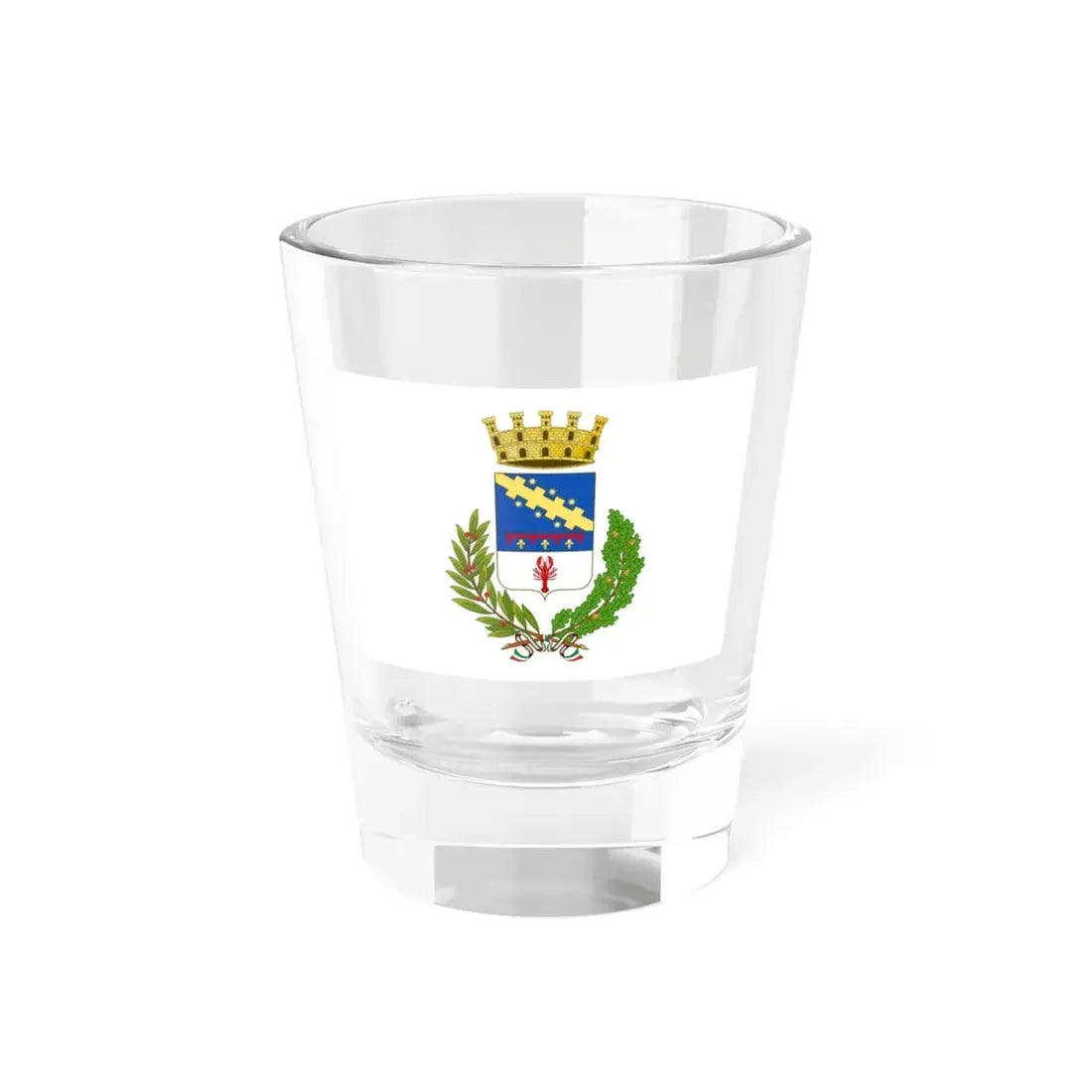Flag of Cento (Italy) Shot Glass 1.5oz 1.5oz - Go Mug Yourself