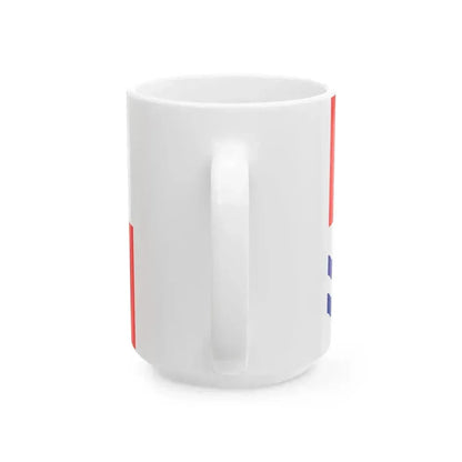 Flag of Central Bohemian Region (Czech Republic) White Coffee Mug - Go Mug Yourself