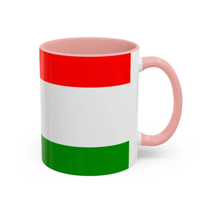 Flag of Central Bosnia Canton Bosnia and Herzegovina - Accent Coffee Mug - Go Mug Yourself