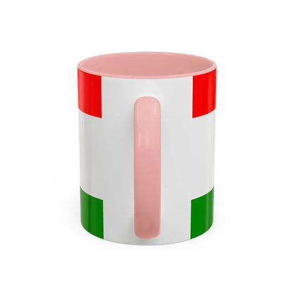 Flag of Central Bosnia Canton Bosnia and Herzegovina - Accent Coffee Mug - Go Mug Yourself