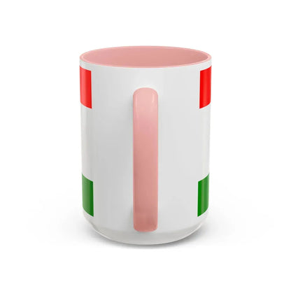 Flag of Central Bosnia Canton Bosnia and Herzegovina - Accent Coffee Mug - Go Mug Yourself